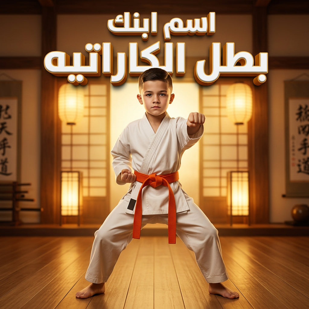 [الاسم] بطل الكاراتيه